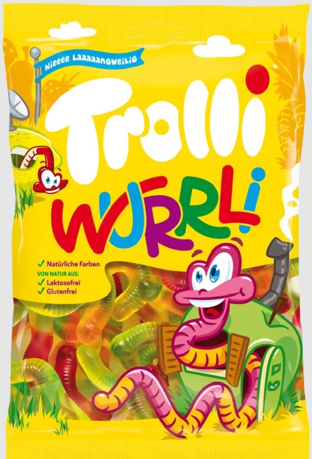 Trolli Wurrli 1kg Fruchtgummi