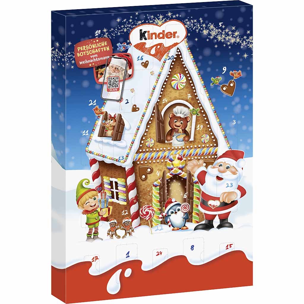 kinder Mini Mix Adventskalender 151g, 8000500448465