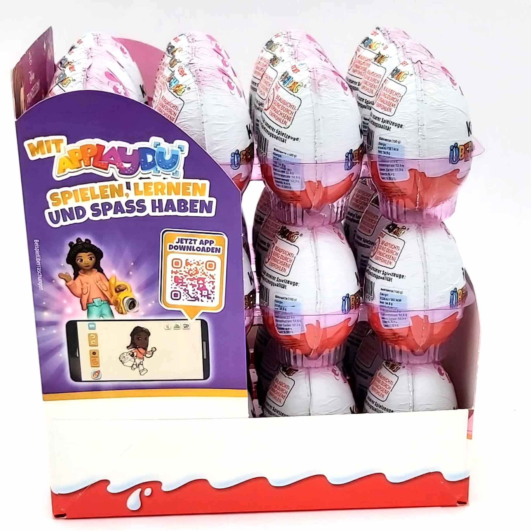 Kinder Überraschung Rosa Ei 36x20g=720g Disney Prinzessin