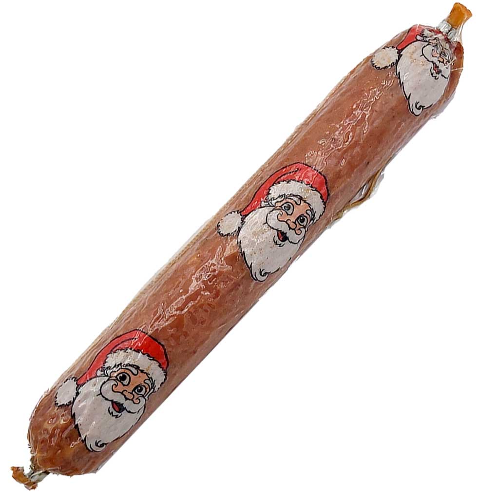 Hessenstolz Weihnachtsmettwurst geräuchert 300g verpackt