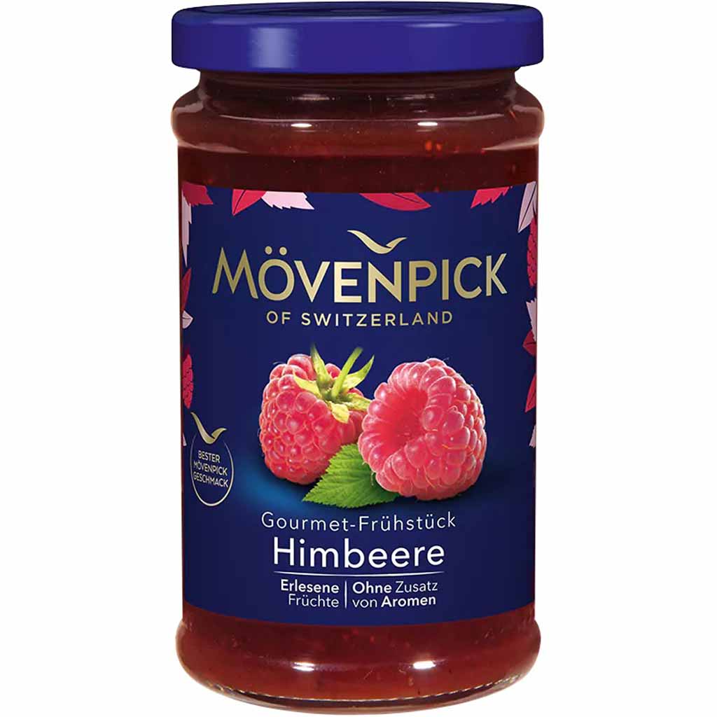 Mövenpick Fruchtaufstrich Gourmet-Frühstück Himbeere 250g MHD 28.11.25