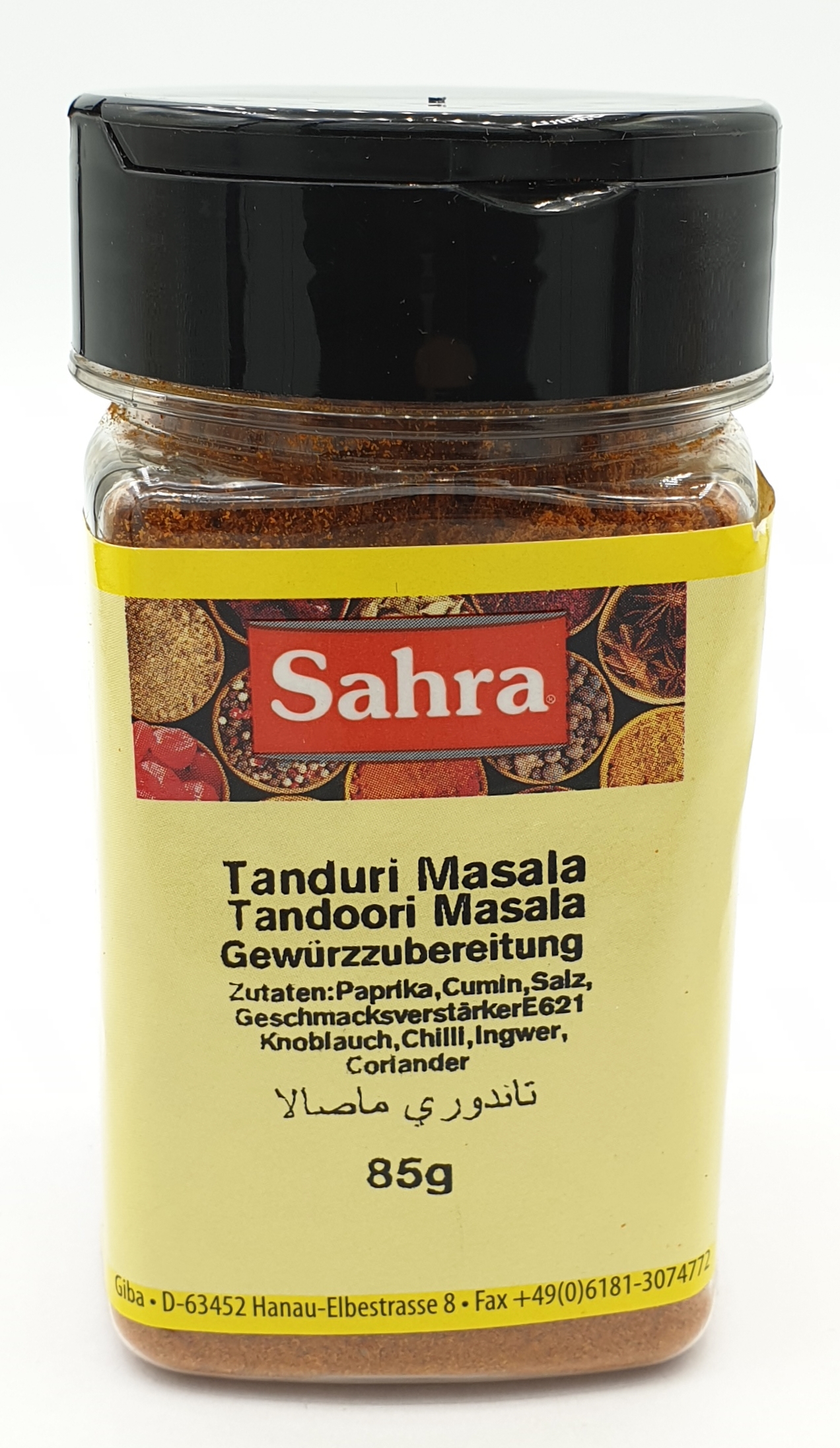 Sahra Tanduri Masala Gewürzzubereitung  85g MHD 30.06.28