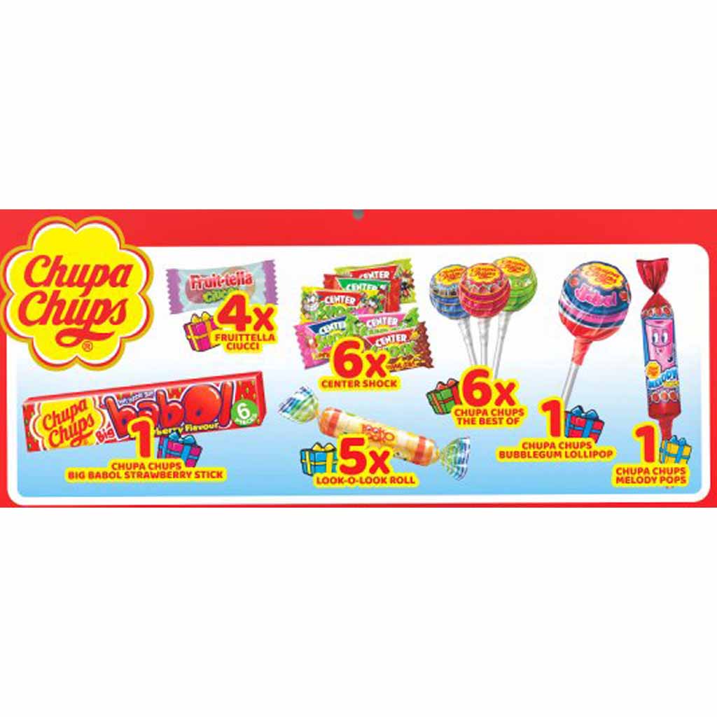 Chupa Chups Adventskalender 210,6g back 1
