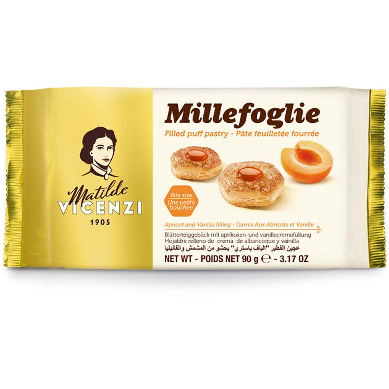 millefoglie-Aprikosenfüllung
