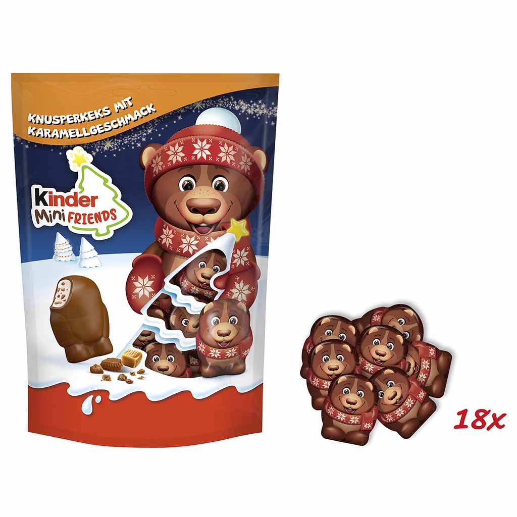 kinder Mini Friends Karamell 122g, 8000500427262