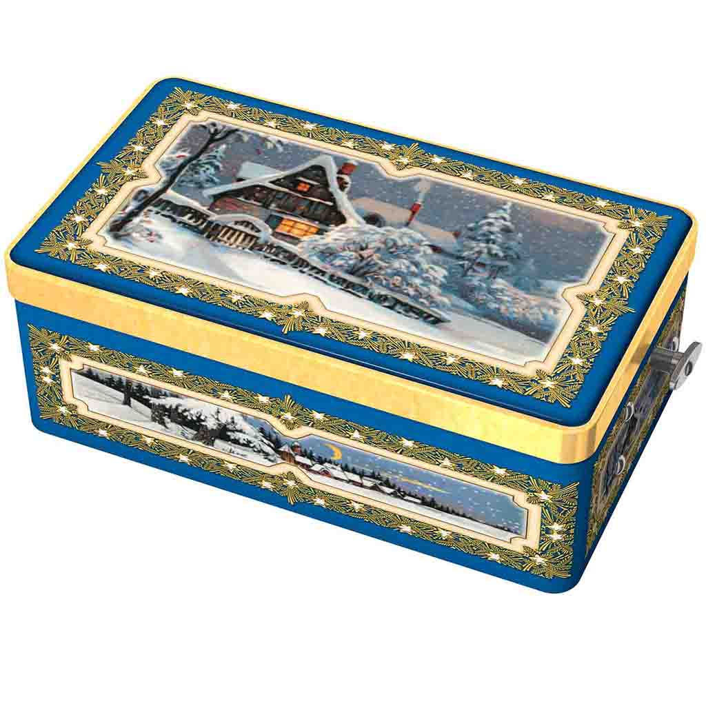 Haeberlein-Metzger Oblaten Lebkuchen Spieluhrdose 350g MHD 30.04.26