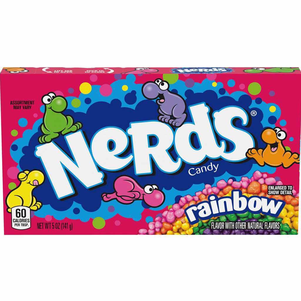 Nerds Rainbow Mini-Dragees 141g MHD 30.11.24
