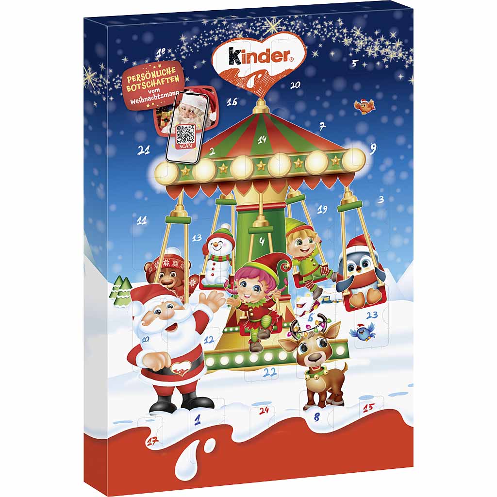 kinder Mini Mix Adventskalender 151g, 8000500448465