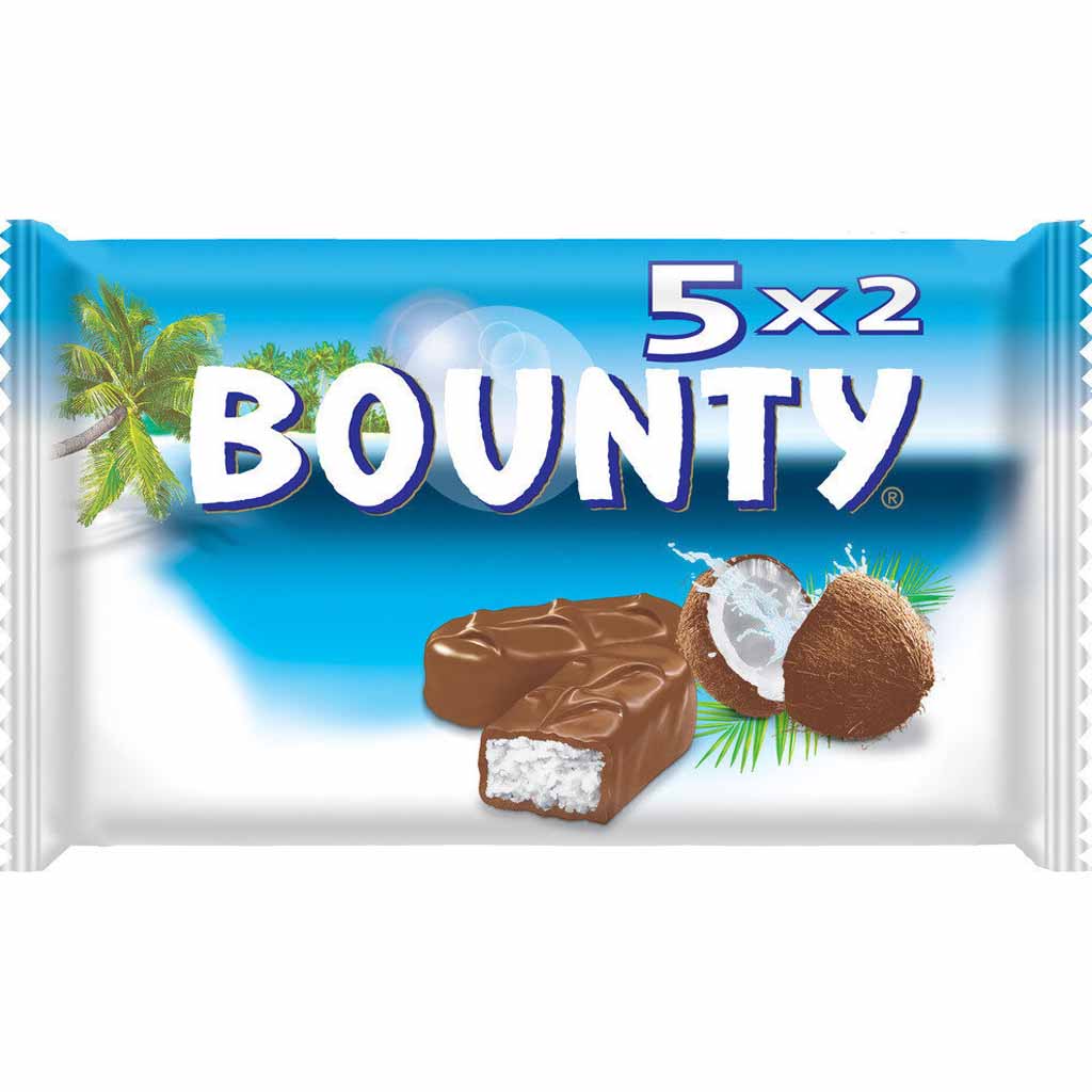 Bounty Doppelriegel Milch 5er 285g MHD 05.04.26