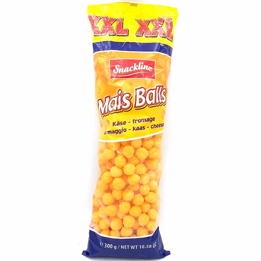Snackline Mais Balls XXL Käse Maissnack gesalzen 300g