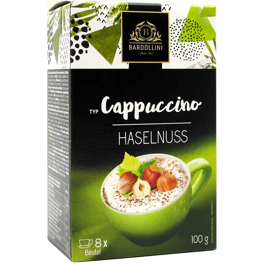 Bardollini Cappuccino Haselnuss 8er 100g MHD 24.08.26