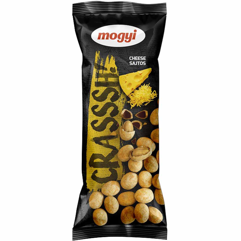 30x 60g Mogyi Erdnüsse mit Käsegeschmack MHD 07.10.26