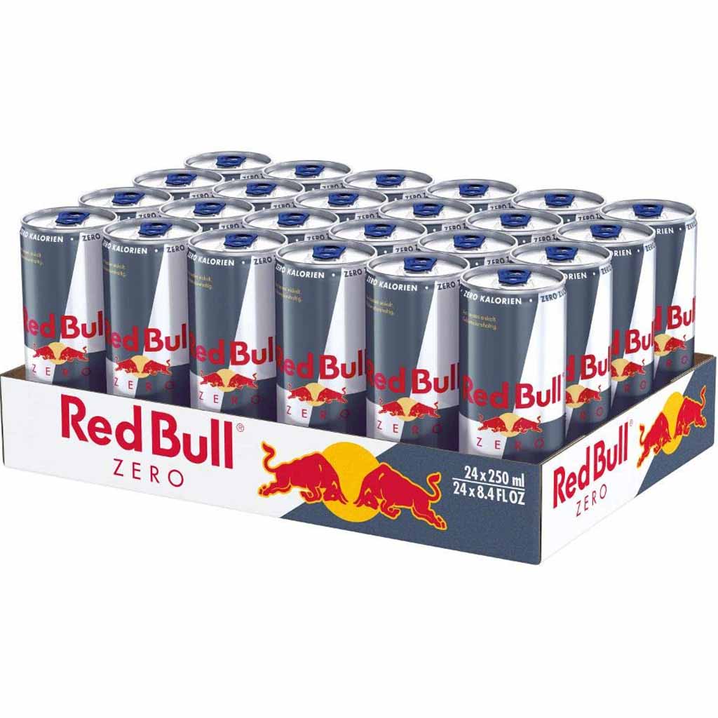 24x Red Bull Zero Energy Drink DOSE á 250ml=6L MHD 25.10.26