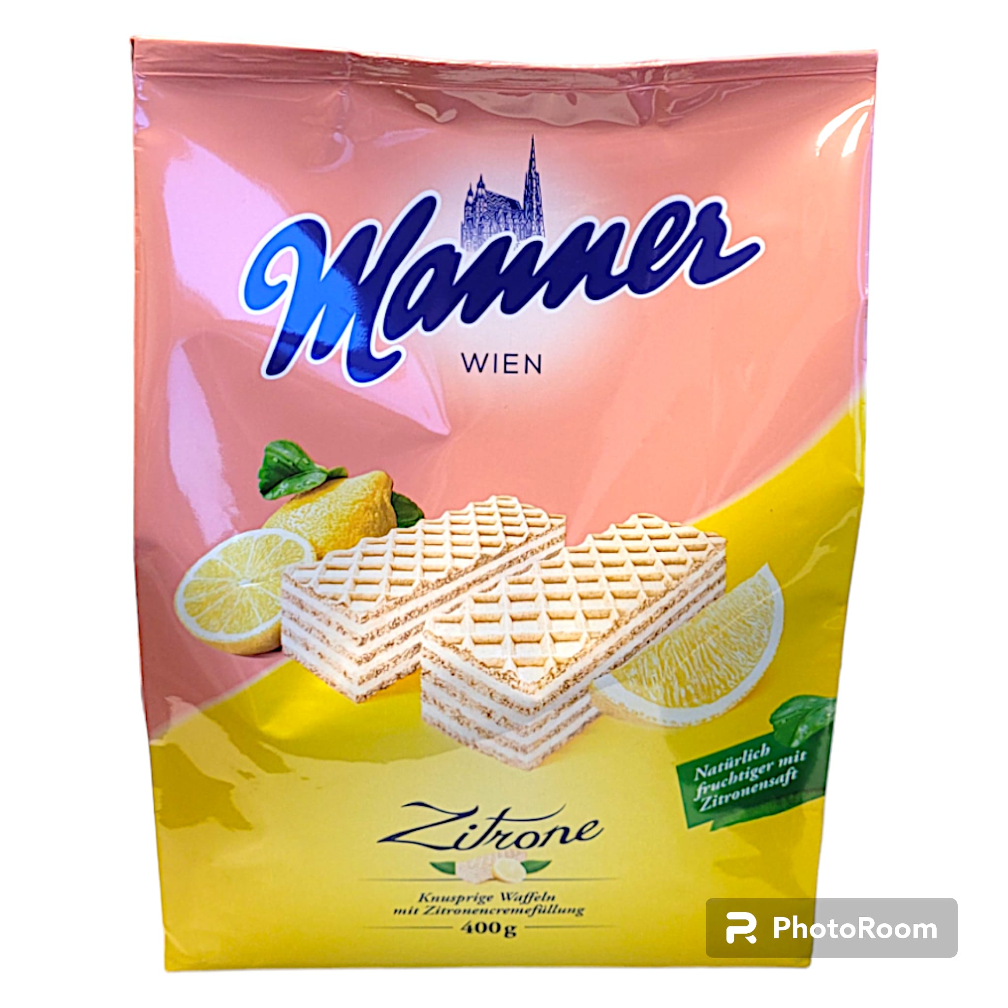 Manner Vienna Zitronen Waffeln 400g MHD 05.11.26