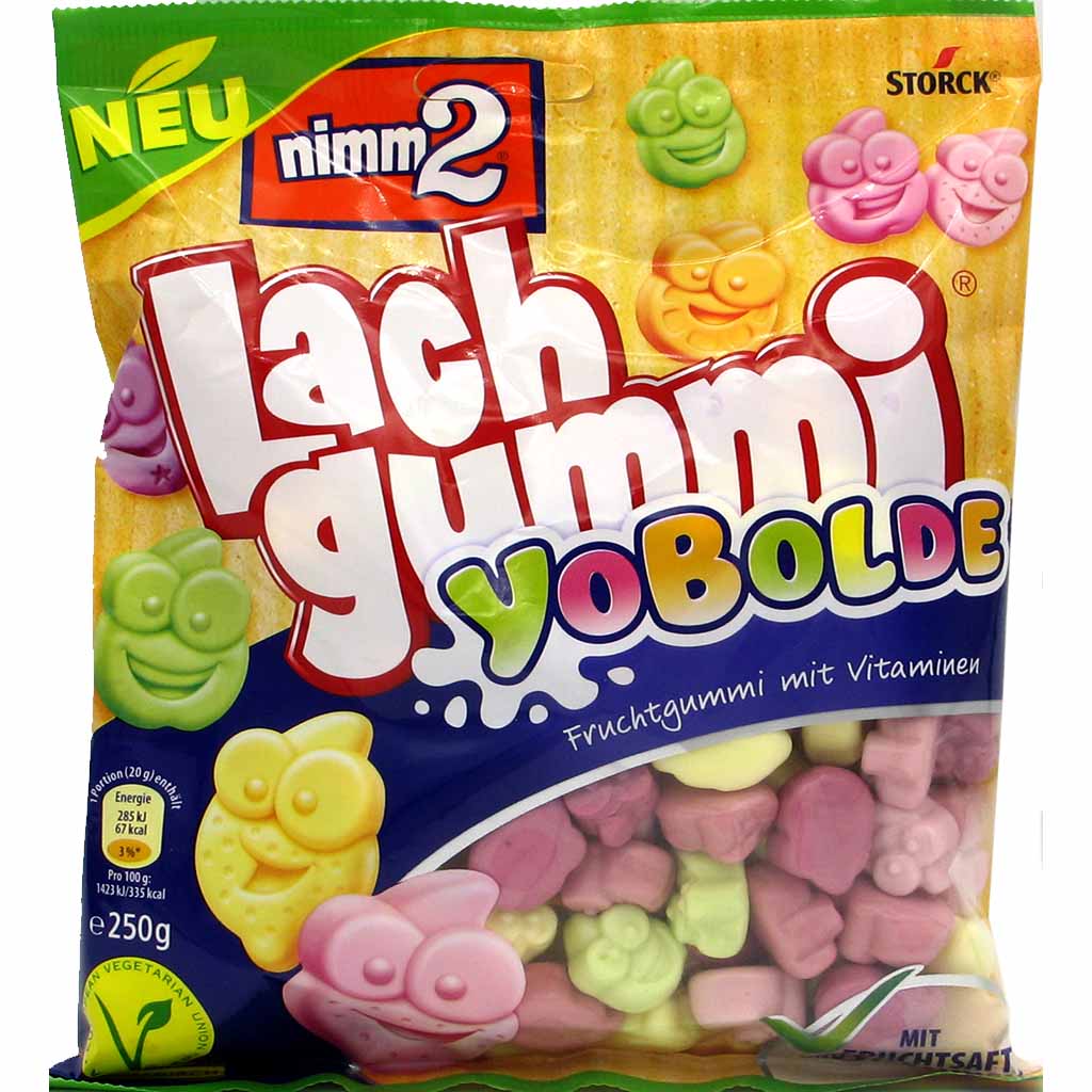 Storck Nimm2 Lachgummi YoBolde 250g MHD 30.04.26