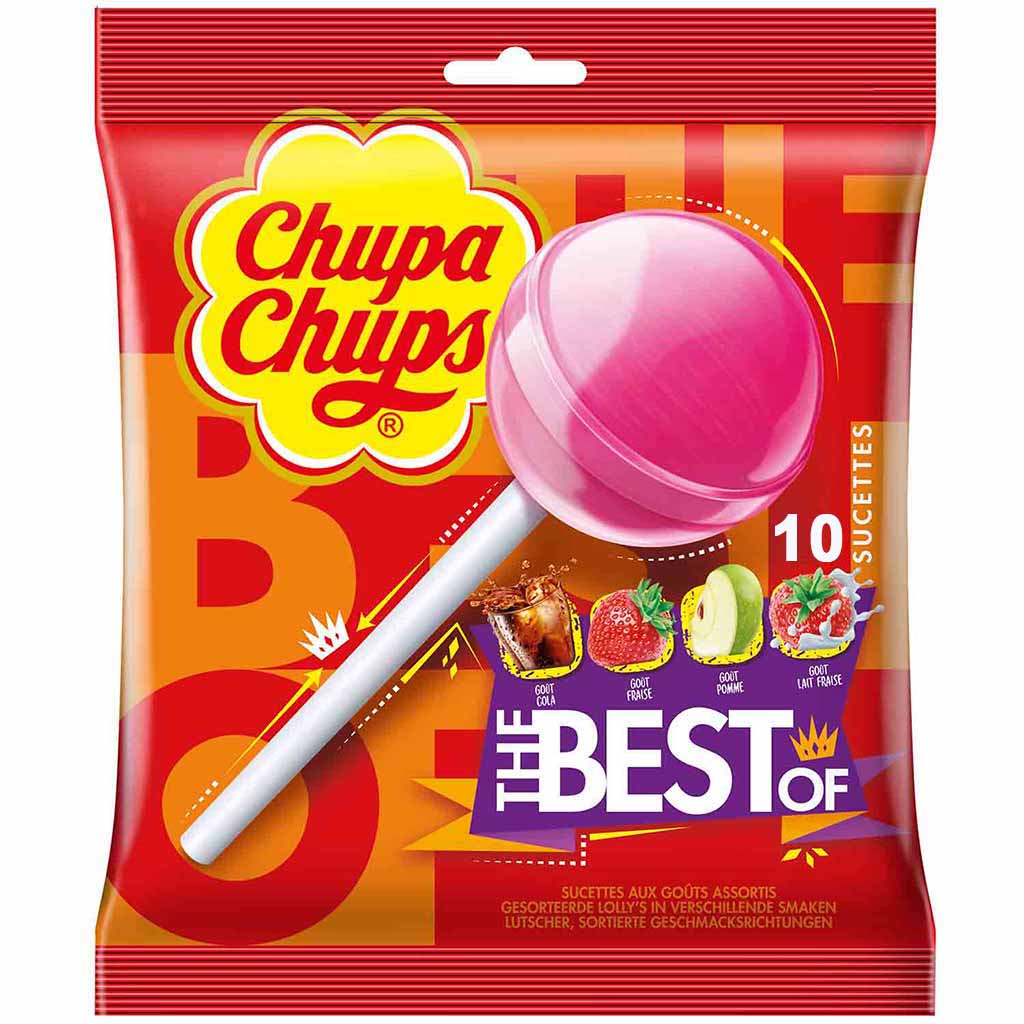 Chupa Chups Best of Lollipops Lutscher 120g MHD 30.03.28