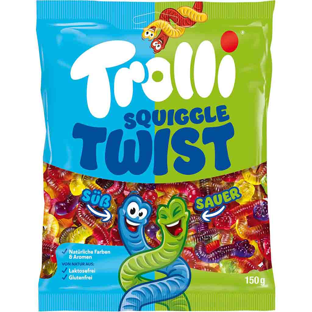 Trolli Squiggle Twist 150g MHD 25.12.26