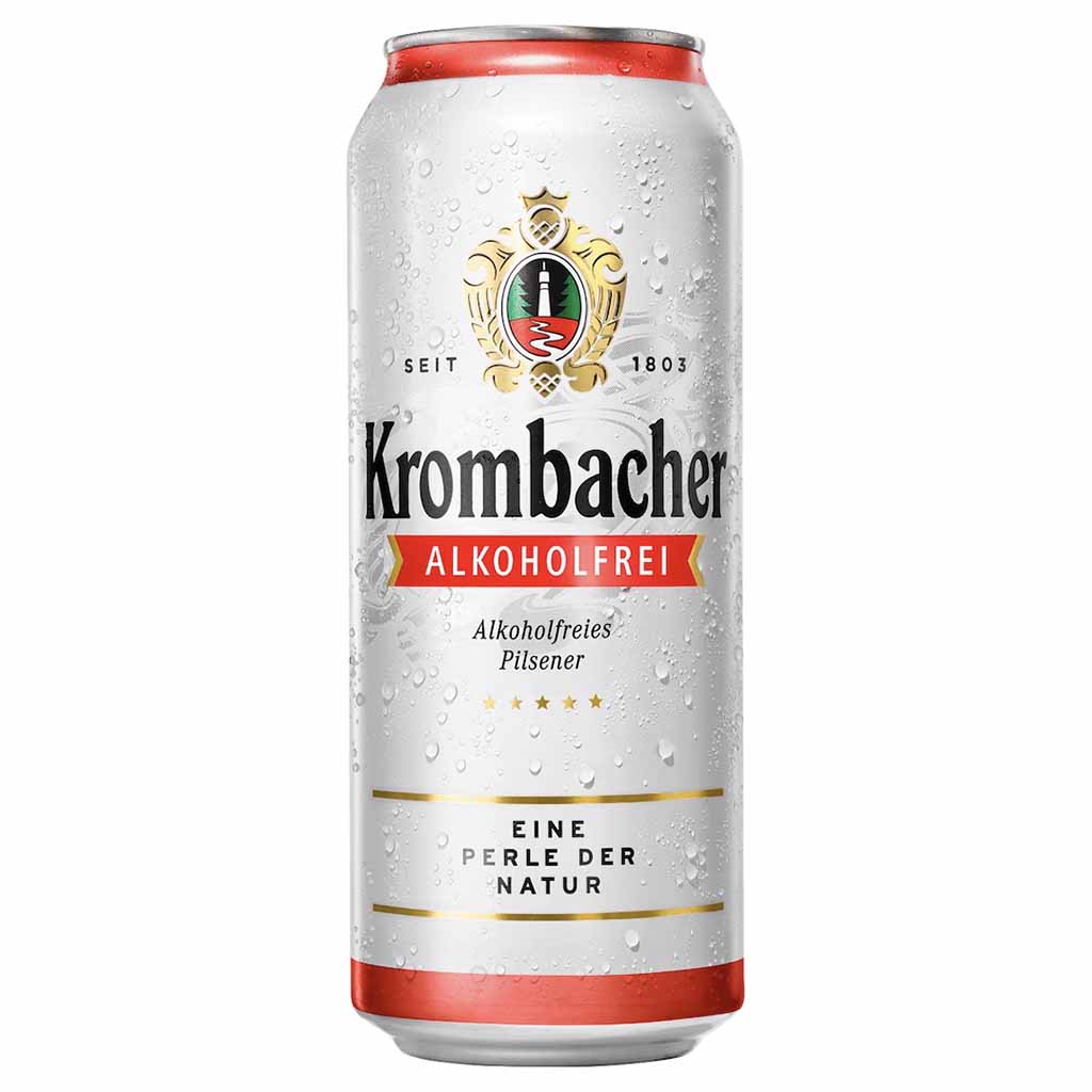 24x Krombacher Alkoholfrei Bier Dose 0,5L=12L