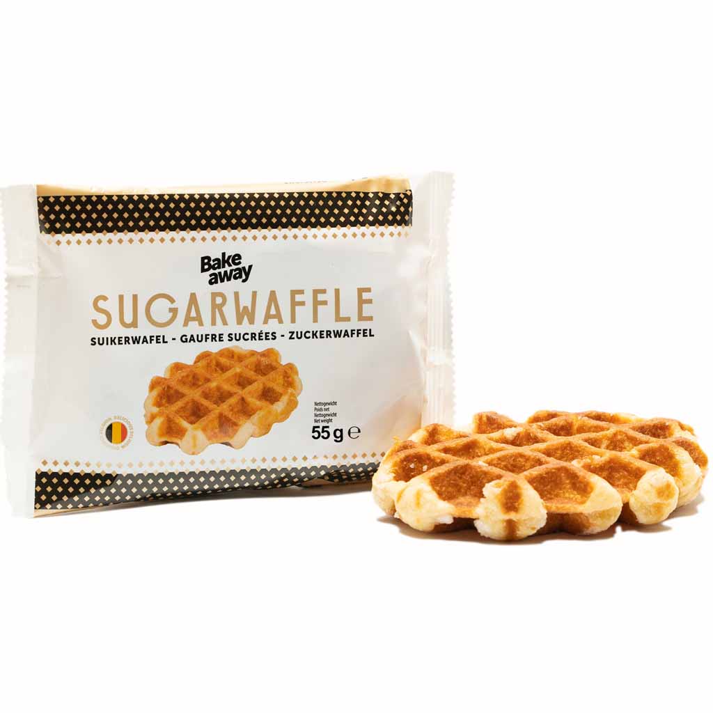 80x Bake Away Zuckerwaffeln á 55g=4,4kg MHD 02.11.25