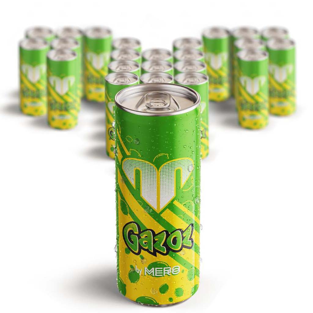 24x Gazoz by Mero DOSE 330ml   EAN  4260243041109