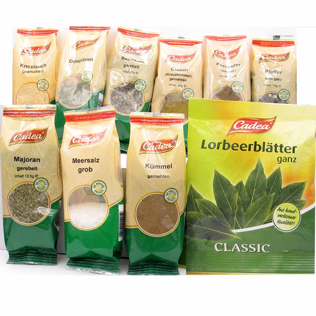 Cadea Gewürze Basilikum gerebelt 25g, 4021155081627