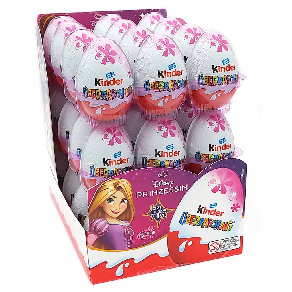 Kinder Überraschung Rosa-Ei 36 Eier á 20g = 720g Prinzessin