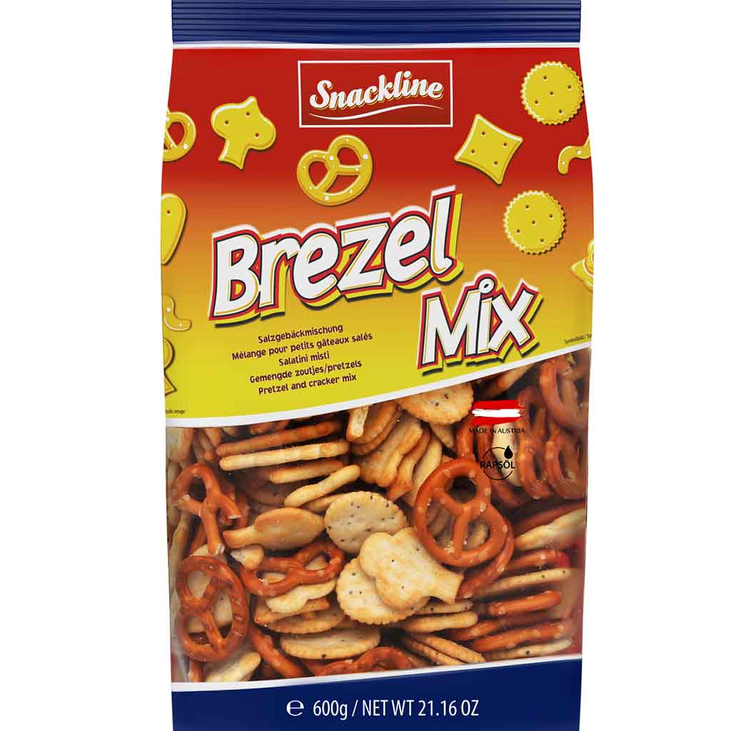 Snackline Brezel Mix 600g MHD 06.05.26