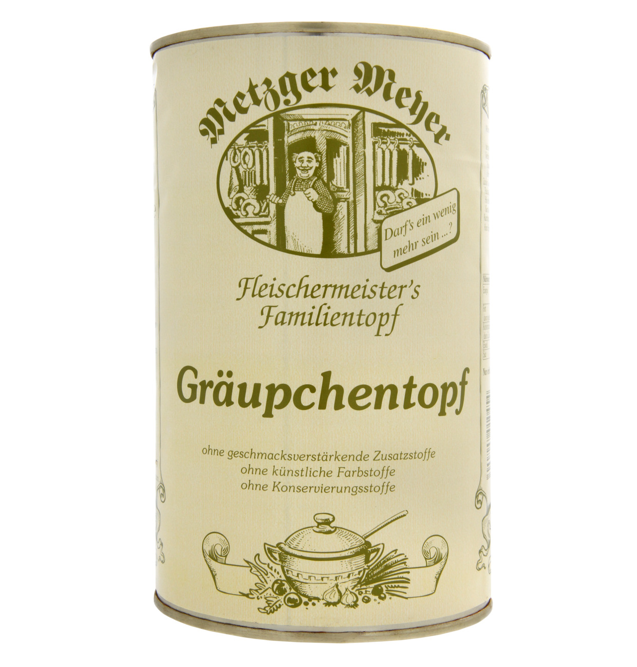 Metzger Meyer Gräupchentopf 1,16 kg MHD 21.05.29