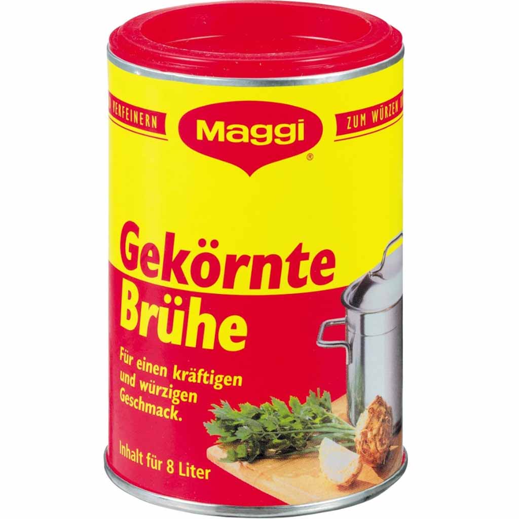 Maggi gekörnte Brühe für 8L 125g MHD 30.01.26