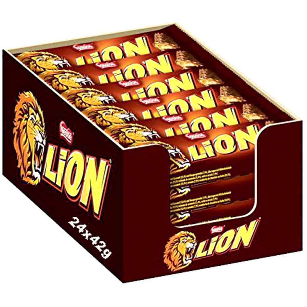 Nestle LION Classic Riegel 24x42g=1008g MHD 30.06.26