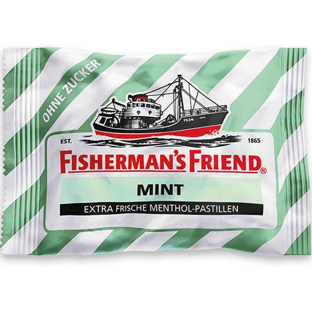 Fishermans Friend MINT ohne Zucker 24x 25g=600g MHD 31.12.28