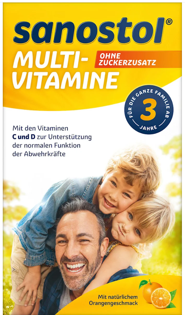 Sanostol Multi-Vitamine ohne Zuckerzusatz 230ml MHD 30.10.25