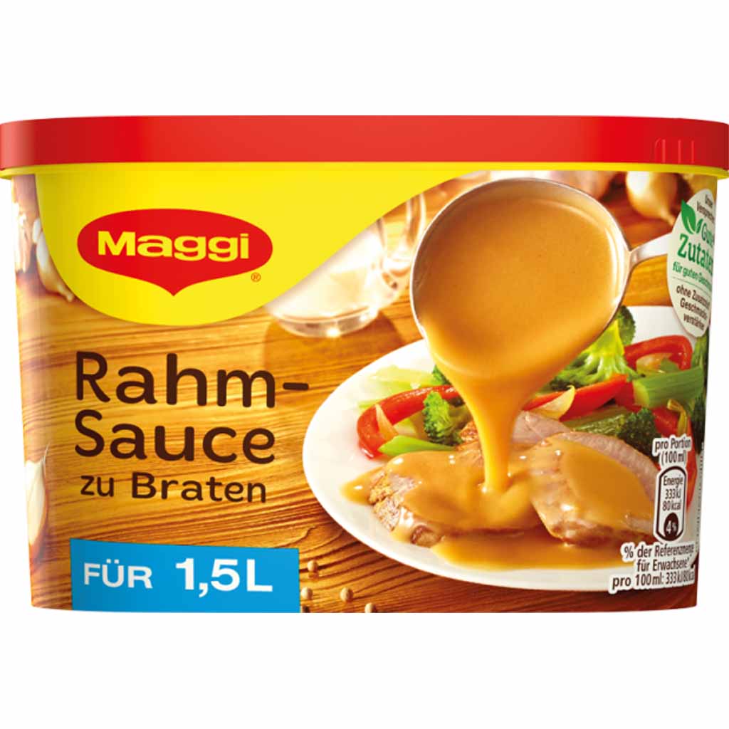Maggi Rahmsauce zu Braten für 1,5L 228g MHD 30.05.26