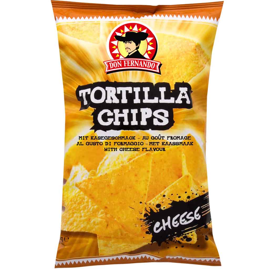 Don Fernando Tortilla Chips Cheese 200g MHD 10.04.26