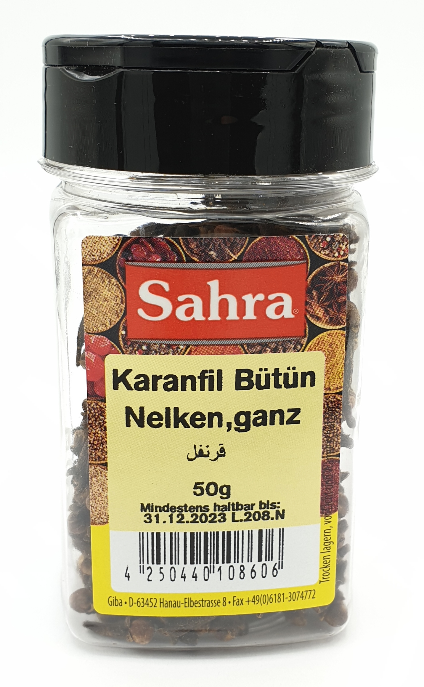 Sahra Nelken ganz 50g MHD 30.06.28