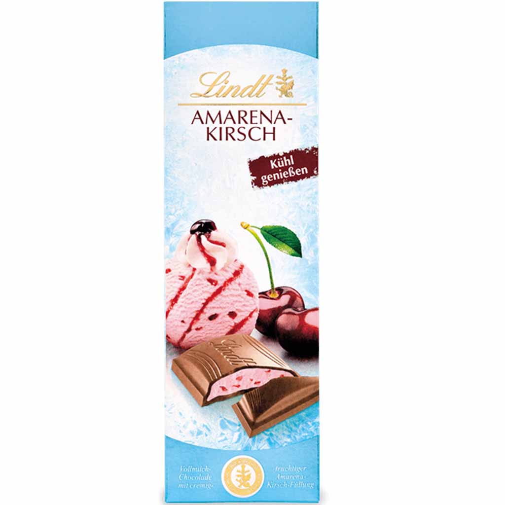 Lindt Sommertafel Amarena-Kirsch Vollmilch 100g MHD 30.11.25