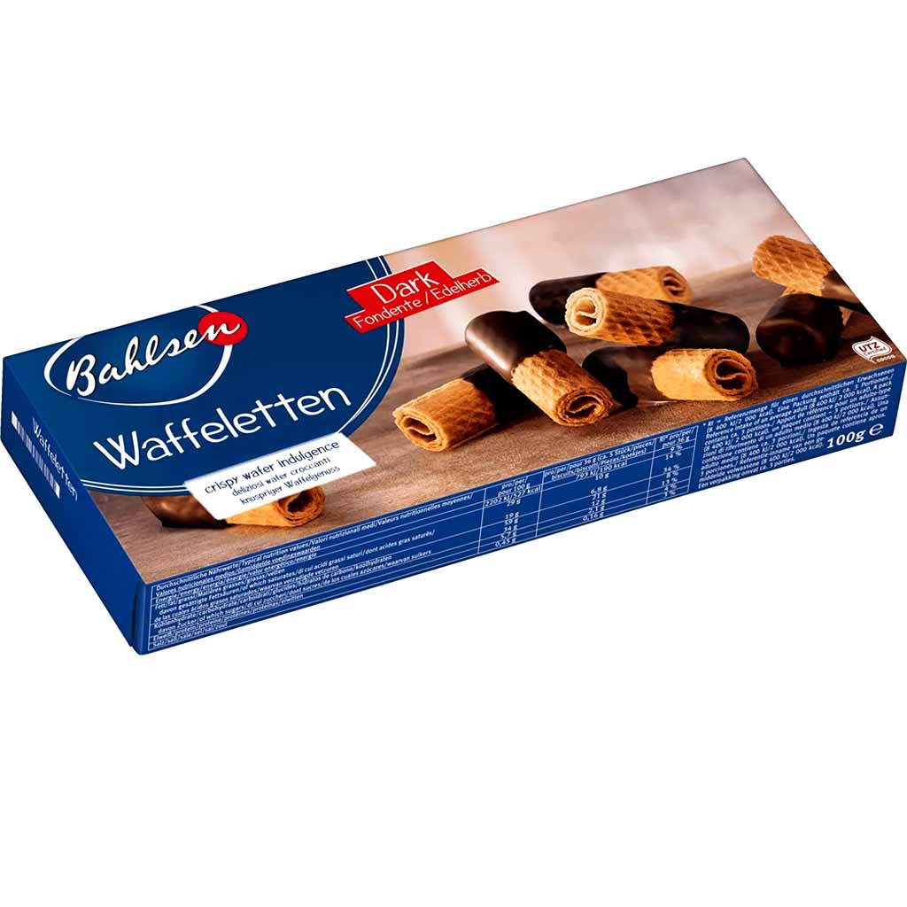 Bahlsen Waffeletten Dark 100g MHD 01.12.26