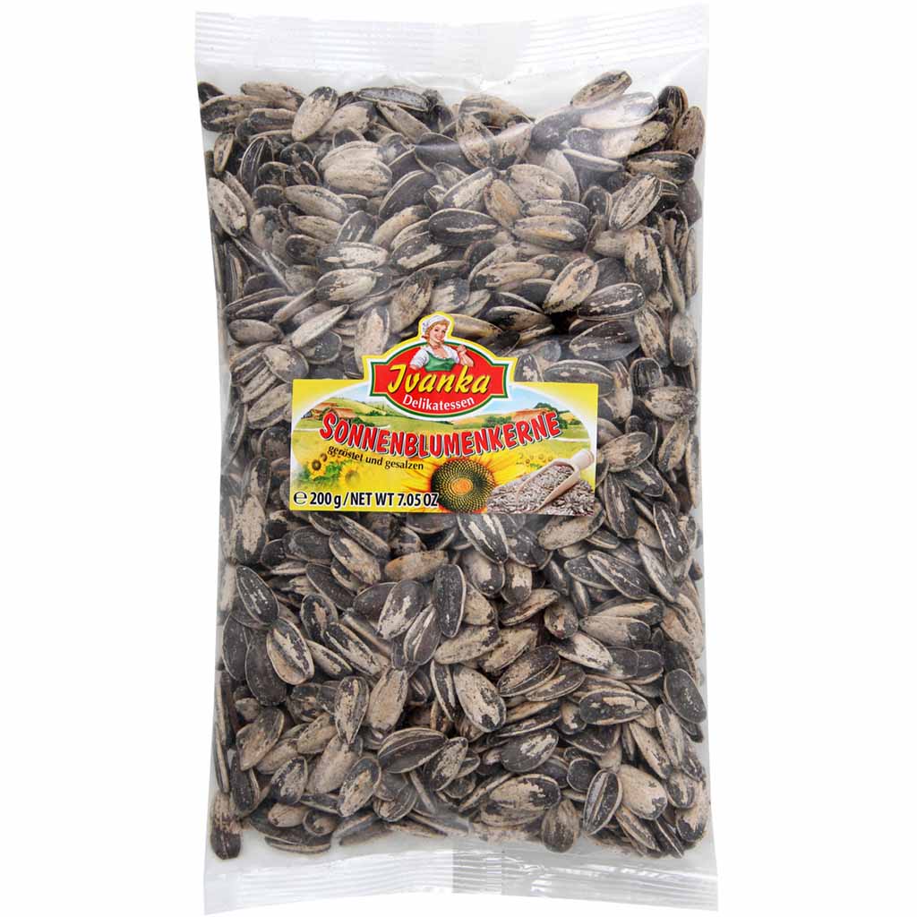 Ivanka Sonnenblumenkerne geröstet und gesalzen 200g MHD 30.09.26