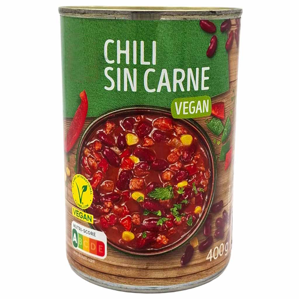 Buss Chili Sin Carne Vegan Bohnengericht 400g Dose, 4337256278058