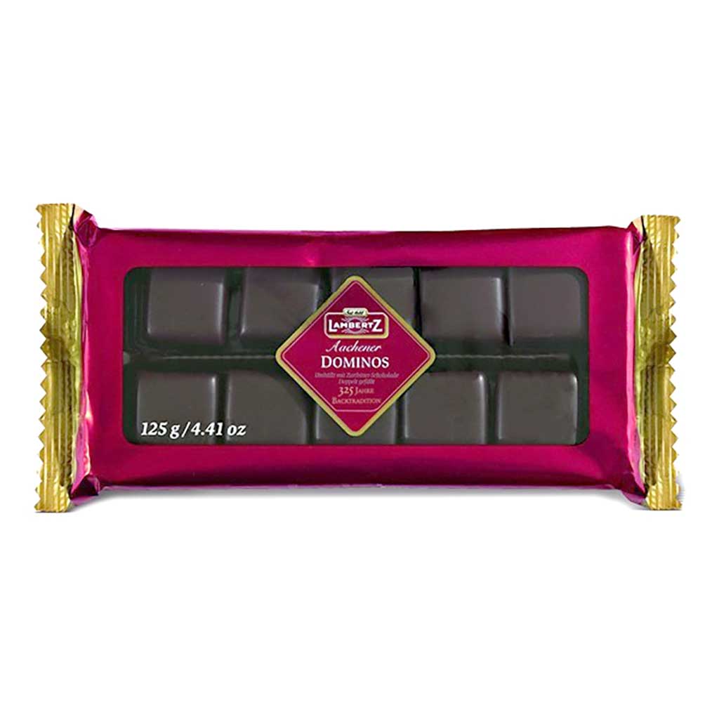 Lambertz Dominos Zartbitter 125g MHD 30.04.26