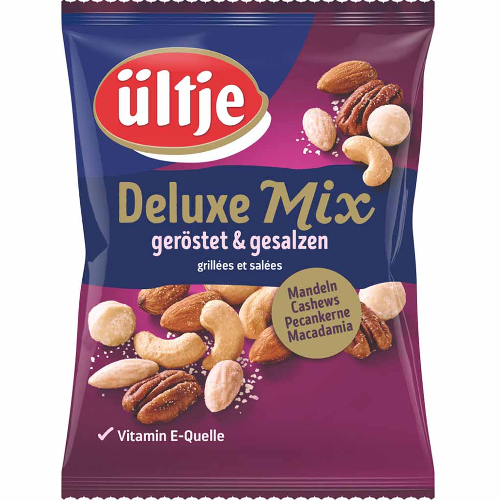 ültje Deluxe Mix geröstet & gesalzen 150g MHD 30.08.26