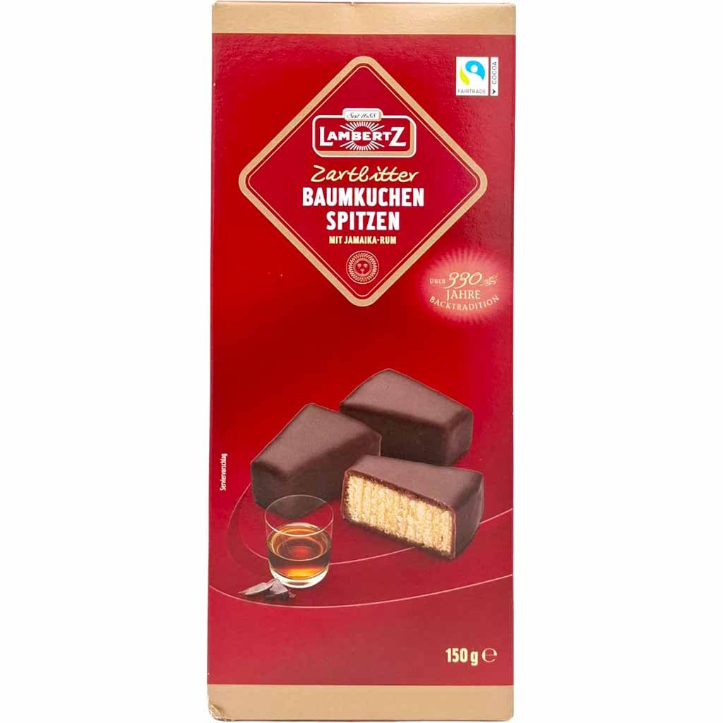 Lambertz Baumkuchenspitzen Zartbitter Jamaika Rum 150g