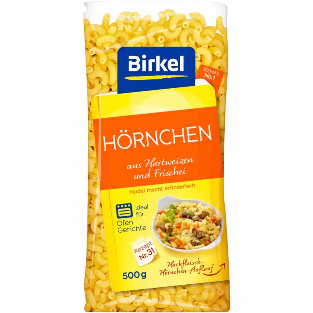 Birkel Nudeln Hörnchen 500g MHD 15.04.28