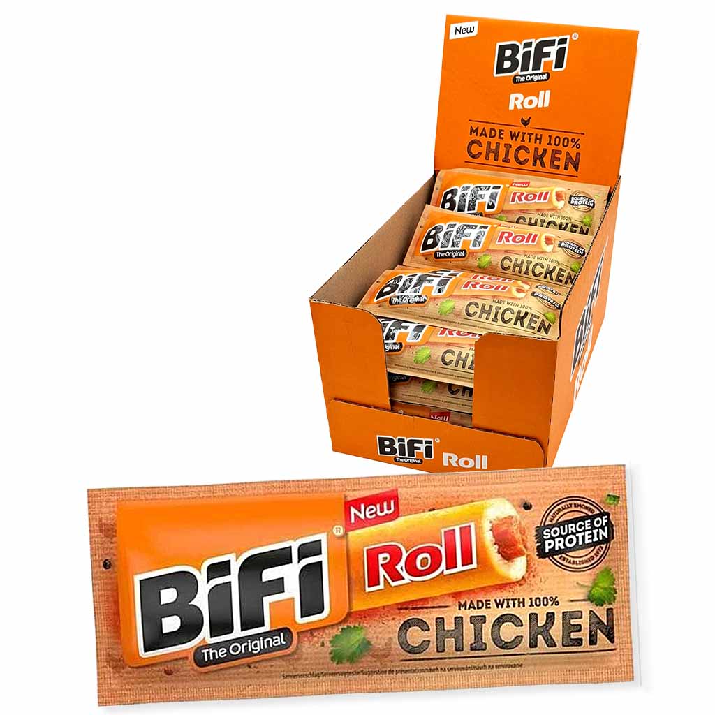 Bifi Roll 100% Chicken 24x45g BOX = 1,08 kg MHD 02.02.26