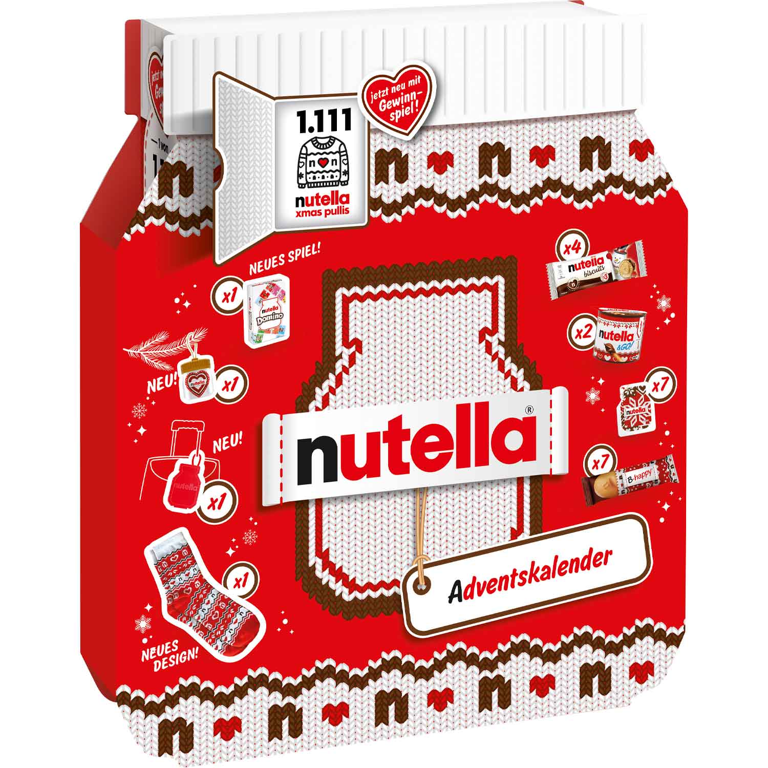 Nutella Adventskalender 528g MHD 20.04.26