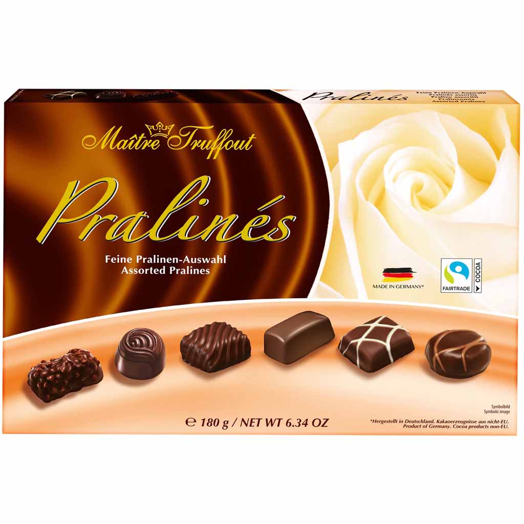 Maitre Truffout Pralines Pralinenmischung 180g MHD 10.10.26