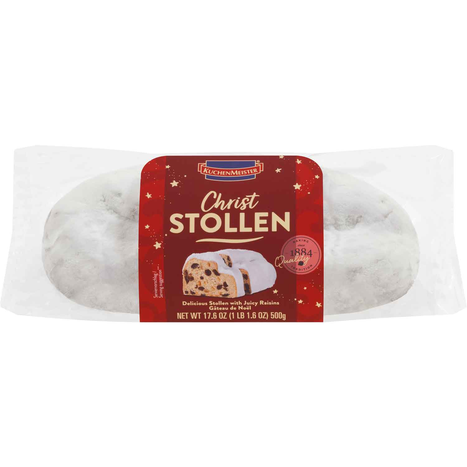 Kuchenmeister Stollen 500g MHD 28.02.26