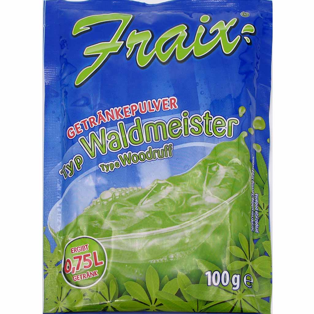 2,5kg Fraix Instant Getränkepulver Waldmeister (25x100g) MHD 30.04.27