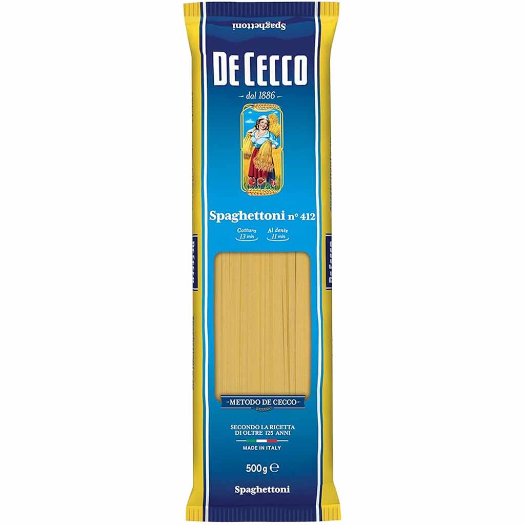 De Cecco Spaghettoni no 412 500g MHD 09.04.28