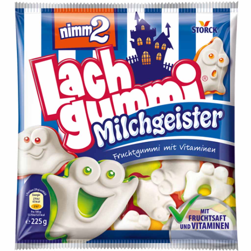 nimm2 Lachgummi Milchgeister 225g MHD 30.04.26